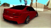 BMW 550 F10 VOSSEN для GTA San Andreas миниатюра 2