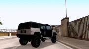 Mammoth Patriot San Andreas Police SUV for GTA San Andreas miniature 4