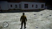Вито из Mafia II в военной одежде с каской для GTA 4 миниатюра 7