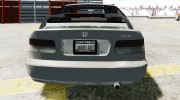 Honda Civic Coupe для GTA 4 миниатюра 4