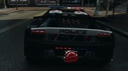 Lamborghini Sesto Elemento 2011 Police v1.0 [ELS] для GTA 4 миниатюра 14