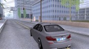 BMW M5 2012 para GTA San Andreas miniatura 2