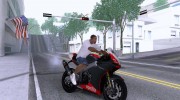 Aprilia RSV4 для GTA San Andreas миниатюра 1