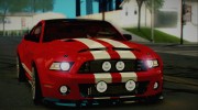 Ford Mustang Shelby GT500 2013 v1.0 for GTA San Andreas miniature 18