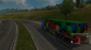 M&M’s cooliner trailer mod by BarbootX para Euro Truck Simulator 2 miniatura 12