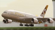 Airbus A380-800 Etihad Airways для GTA San Andreas миниатюра 19