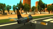 F 86 Sabre для GTA San Andreas миниатюра 3