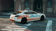 Porsche Panamera Swiss - GE Police para GTA 5 miniatura 3