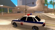 Ваз 2170 полиция для GTA San Andreas миниатюра 2