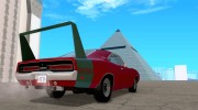 Dodge Charger Daytona 1969 для GTA San Andreas миниатюра 4