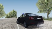 Skoda Octavia Policija para GTA San Andreas miniatura 2