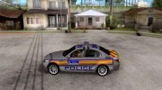 Metropolitan Police BMW 5 Series Saloon para GTA San Andreas miniatura 2