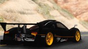 Pagani Zonda R 2009 (HQ) для GTA San Andreas миниатюра 3
