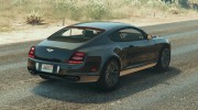 Bentley Continental Supersports BETA2 for GTA 5 miniature 3