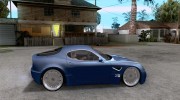 Alfa Romeo 8C Competizione для GTA San Andreas миниатюра 5