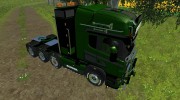 Scania R560 Templer Edition Green Turm для Farming Simulator 2013 миниатюра 3