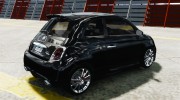 Fiat 500 Abarth для GTA 4 миниатюра 5