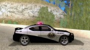 Dodge Charger Police Rio для GTA San Andreas миниатюра 5