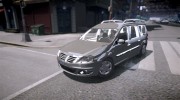 Dacia Logan MCV para GTA 4 miniatura 1