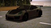 Porsche 911 GT2 RS для GTA San Andreas миниатюра 7