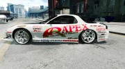 Mazda RX7 APEXi (final) for GTA 4 miniature 2
