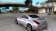 Nissan 350Z Nismo S-Tune для GTA San Andreas миниатюра 3