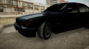 BMW 535i E34 (Зимняя версия) para GTA San Andreas miniatura 5