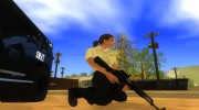 Полицейская девушка HD для GTA San Andreas миниатюра 4