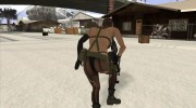 Skin HD Quiet (MGSV) v2 для GTA San Andreas миниатюра 10