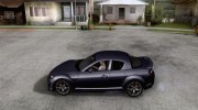 Mazda RX-8 R3 2011 for GTA San Andreas miniature 2