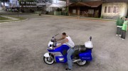 Мотоцикл российской милиции для GTA San Andreas миниатюра 2
