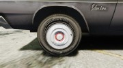 Plymouth Belvedere Wagon 1965 v1.0 для GTA 4 миниатюра 12