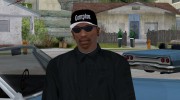 Кепка Compton para GTA San Andreas miniatura 4