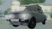 Москвич-412 In narod style V 2.0 для GTA San Andreas миниатюра 1