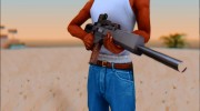 HK SL8 Assault Rifle для GTA San Andreas миниатюра 4