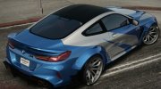 BMW M8 Competition Coupe para GTA San Andreas miniatura 7