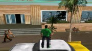 Томми в зелёной одежде для GTA Vice City миниатюра 5