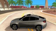 BMW X6 v1.1 для GTA San Andreas миниатюра 2