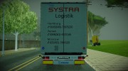 Прицеп Krone Systra Logistic para GTA San Andreas miniatura 3