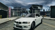 BMW M3 E46 Tuning 2001 v2.0 для GTA 4 миниатюра 1