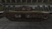 Зоны пробития контурные для Matilda Black Prince for World Of Tanks miniature 5