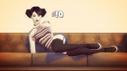 15 Sitting Poses для Sims 4 миниатюра 4