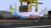 Boeing 737-800 Jet2Holidays для GTA San Andreas миниатюра 5