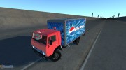 КамАЗ-5325 Pepsi для BeamNG.Drive миниатюра 1