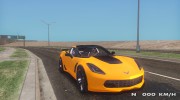 Chevrolet Corvette Stingray Z06 для GTA San Andreas миниатюра 5