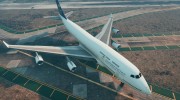 Saudi Airline Plane для GTA 5 миниатюра 2