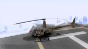 Robinson R44 Raven II NC 1.0 Скин 4 para GTA San Andreas miniatura 2