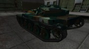 Французкий синеватый скин для ELC AMX для World Of Tanks миниатюра 3