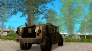 Hummer H1 War Edition для GTA San Andreas миниатюра 4