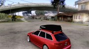 Audi A6 Avant Stanced для GTA San Andreas миниатюра 3